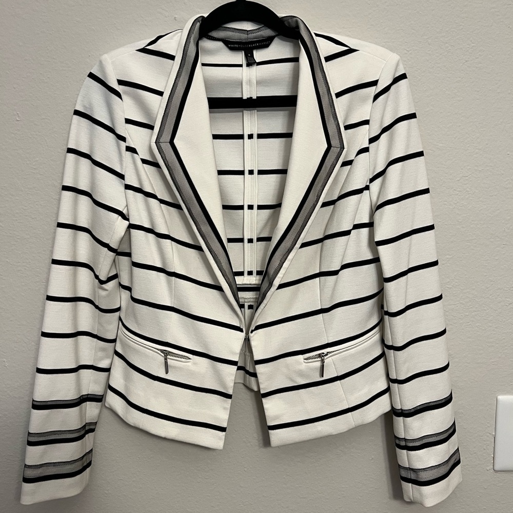 White House Black Market business jacket.